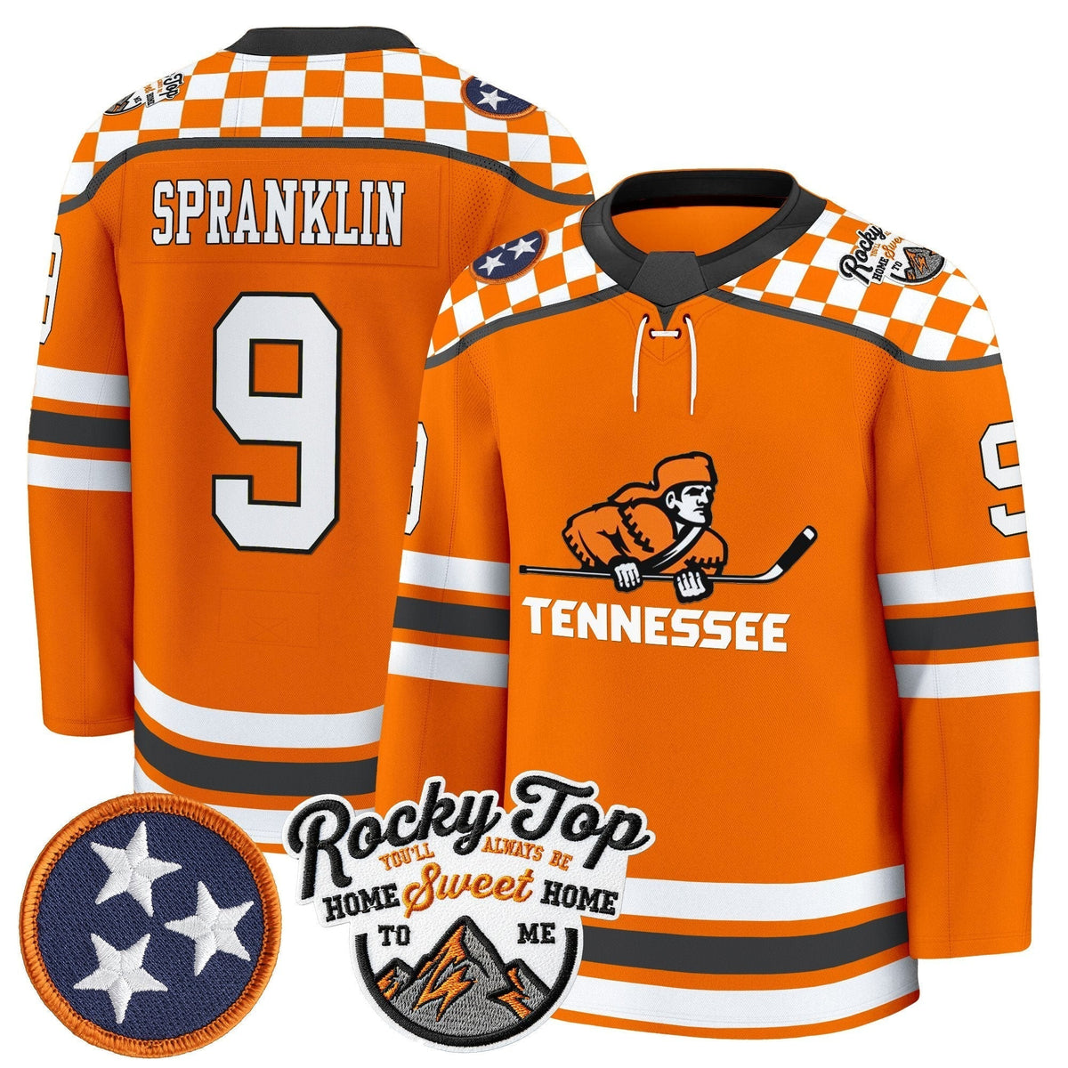 Men's Tennessee Volunteers 2025/26 Premium Jersey - All Stitched