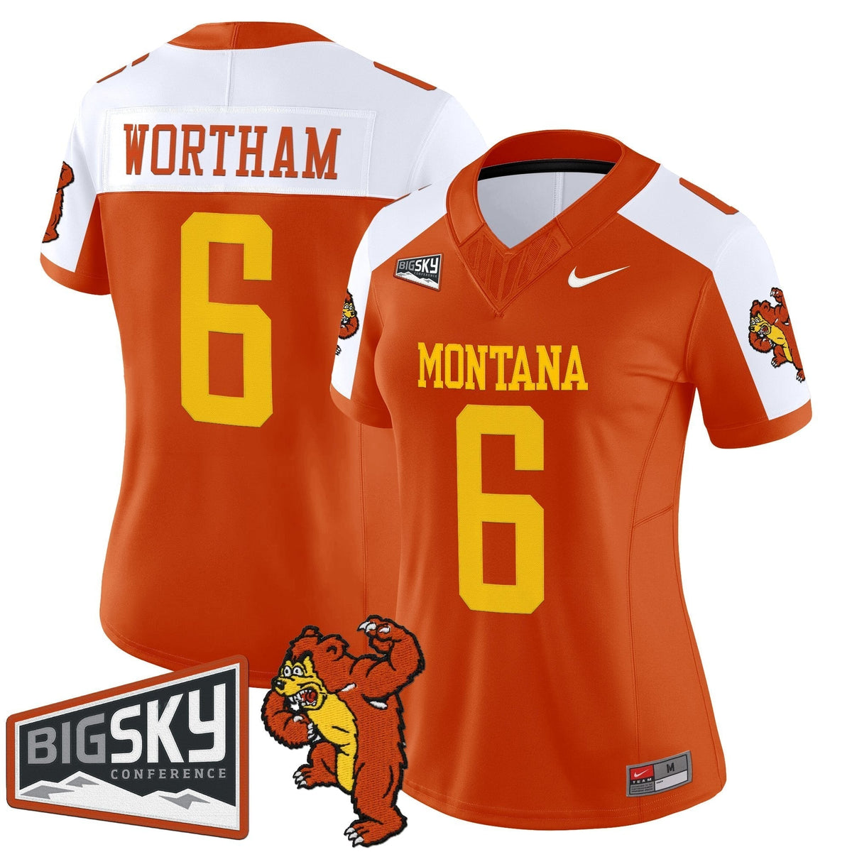 Women's Montana Grizzlies 1995 Throwback Vapor Limited Jersey - All Stitched