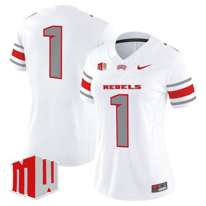 Women's UNLV Rebels 2025 Vapor Limited Jersey - All Stitched