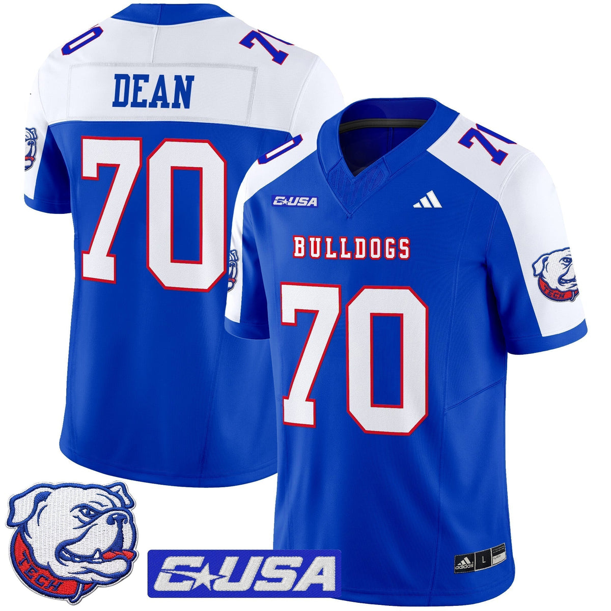 Men's Louisiana Tech Bulldogs 2025 Vapor Limited Jersey - All Stitched