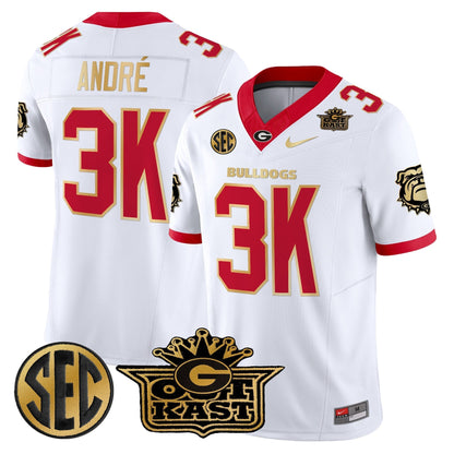 Men's Outkast x Georgia Bulldogs Vapor Limited Jersey - All stitched