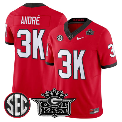 Men's Outkast x Georgia Bulldogs Vapor Limited Jersey - All stitched
