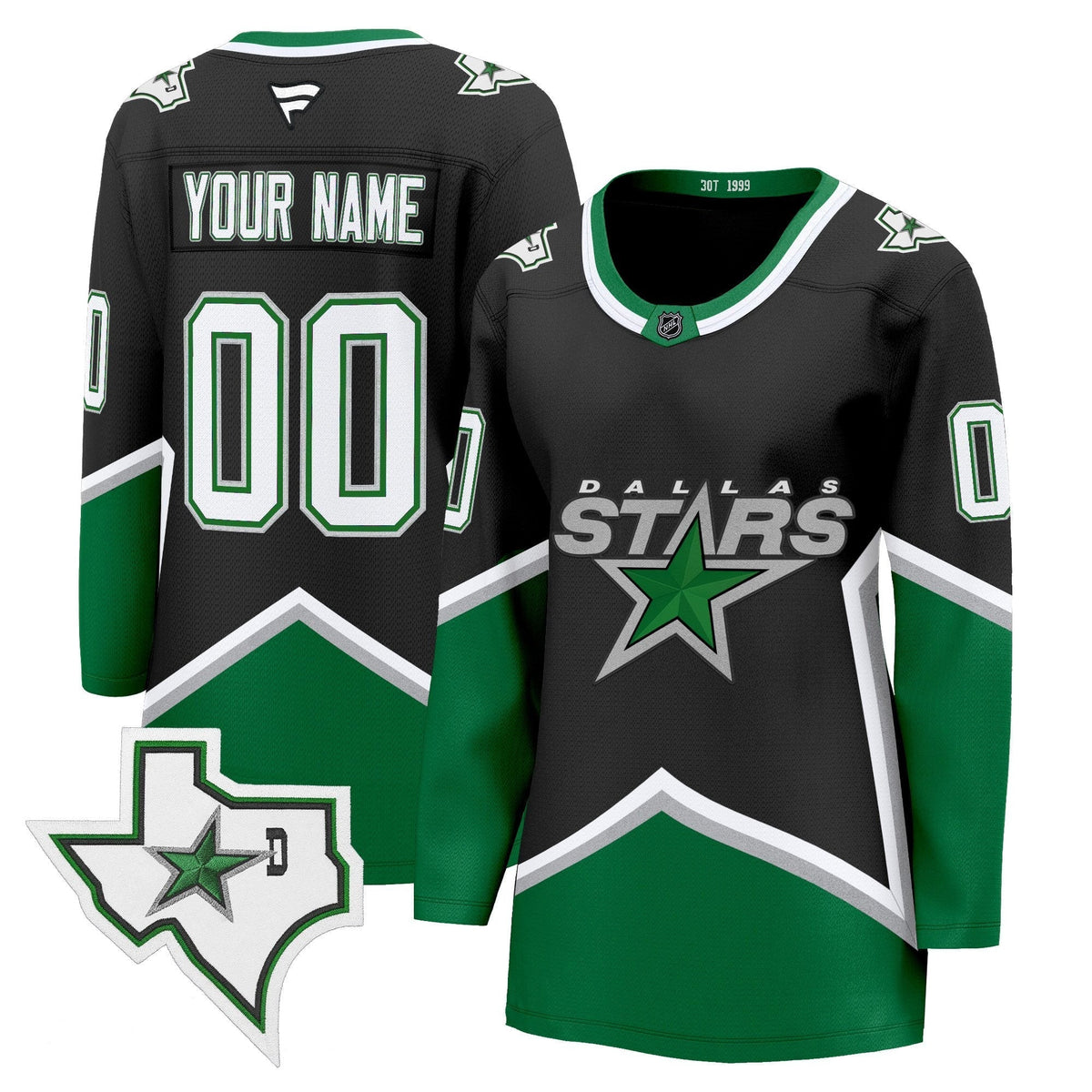 Dallas Stars '99 Throwback Premium Custom Jersey - All Stitched