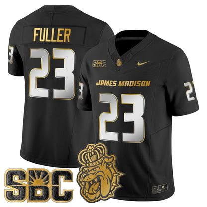 Men's James Madison Dukes 2025 Gold Vapor Limited Jersey - All Stitched