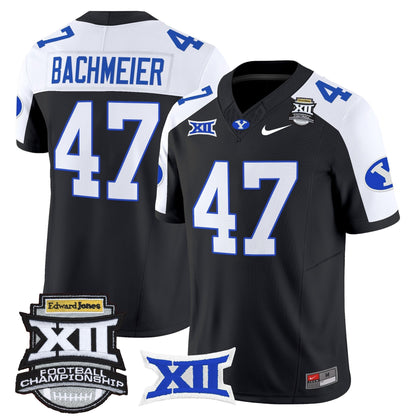 Men's BYU Cougars 2025 Big 12 Championship Vapor Limited Jersey - All Stitched