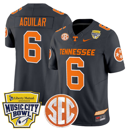 Men's Tennessee Volunteers 2025 Music City Bowl Vapor Limited Jersey - All Stitched
