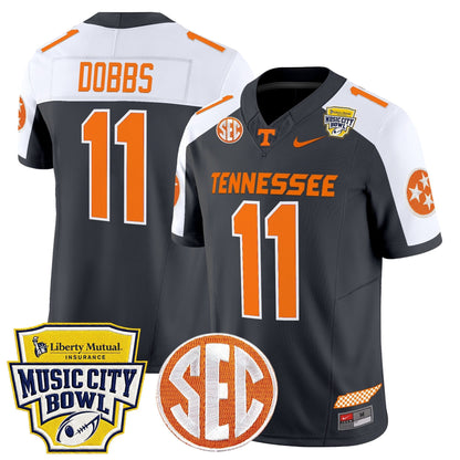 Men's Tennessee Volunteers 2025 Music City Bowl Vapor Limited Jersey - All Stitched