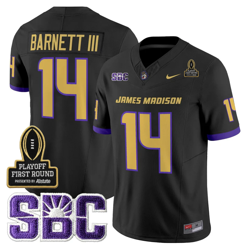 JMD 2025 Playoff First Round Patch Jersey - Stitched