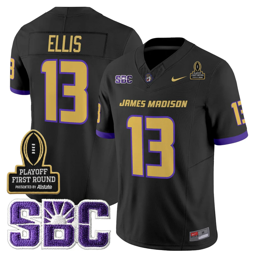 JMD 2025 Playoff First Round Patch Jersey - Stitched