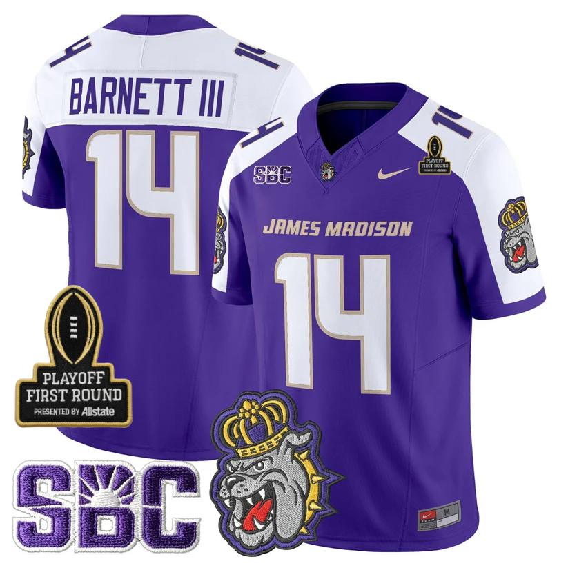 JMD 2025 Playoff First Round Patch Jersey - Stitched