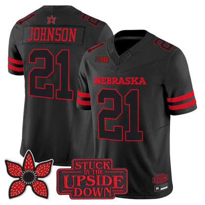 Nebraska Cornhuskers 'Stranger Things Edition' Vapor Limited Jersey - All Stitched