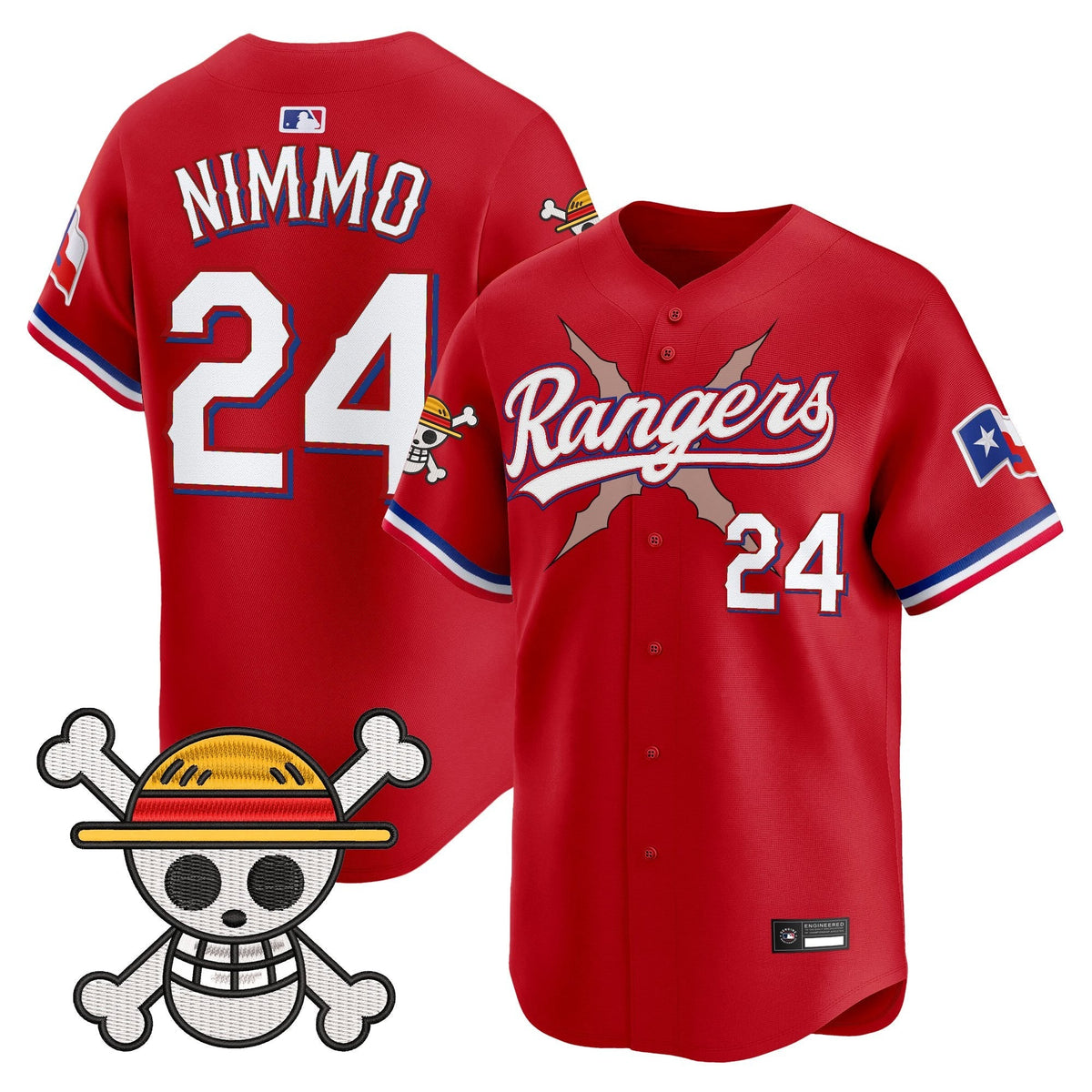 Texas Rangers x OP Vapor Premier Limited Jersey - Stitched