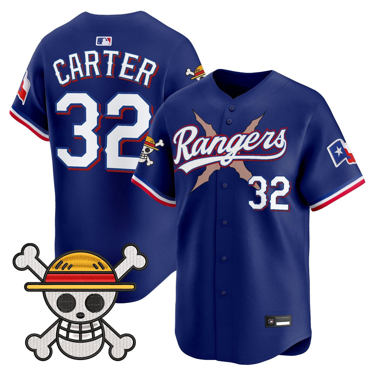 Texas Rangers x OP Vapor Premier Limited Jersey - Stitched
