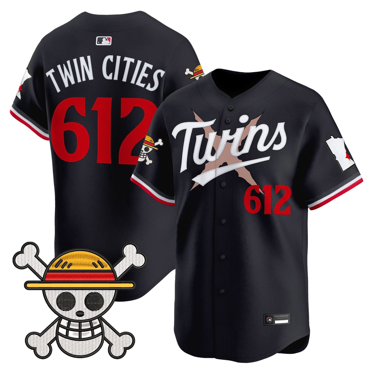 Minnesota Twins x One Piece Vapor Premier Limited Jersey - Stitched