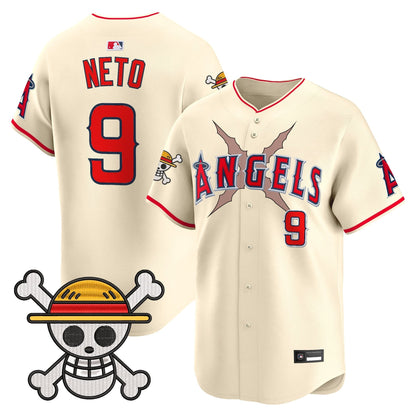 Men's Los Angeles Angels x OP Vapor Premier Limited Jersey - Stitched