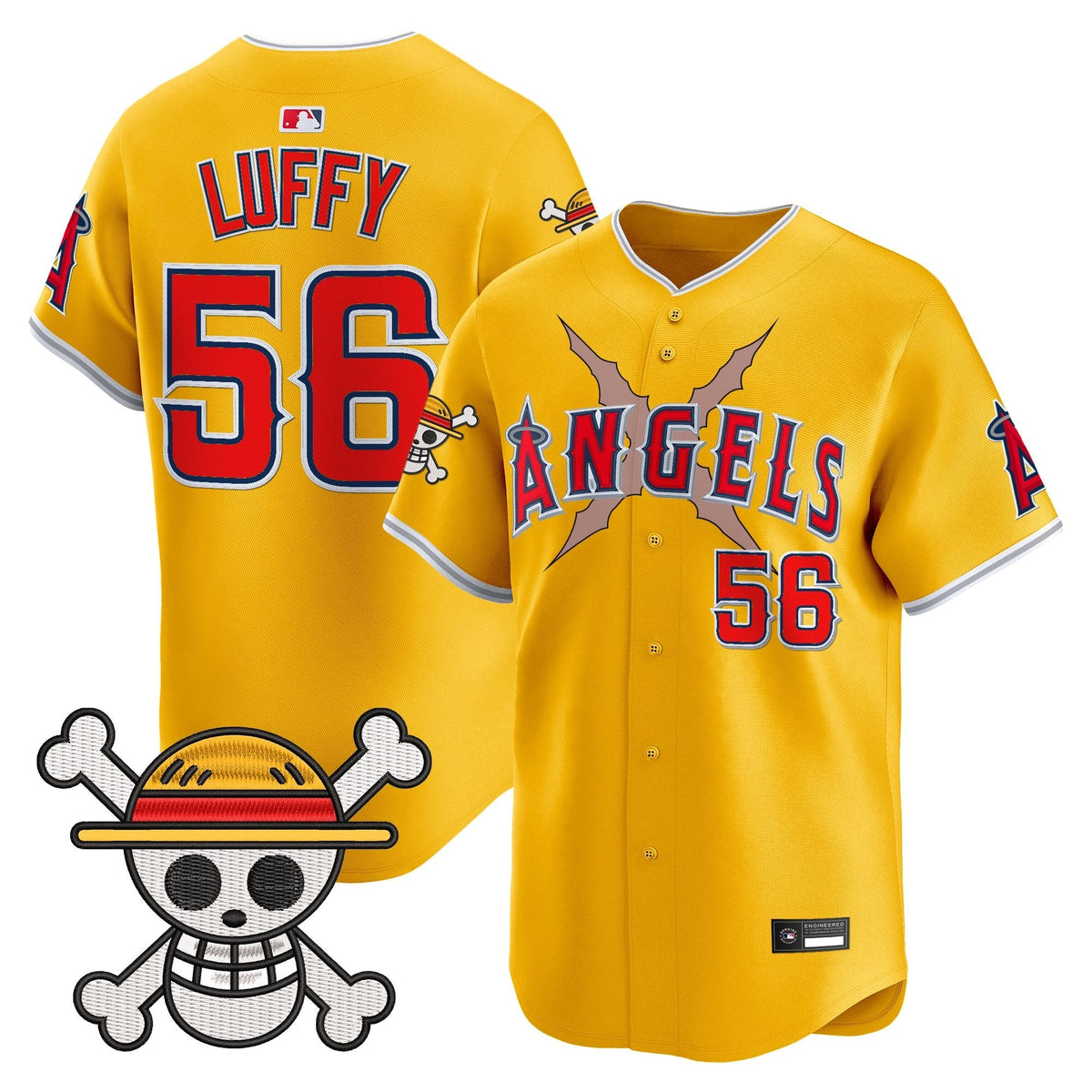 Men's Los Angeles Angels x OP Vapor Premier Limited Jersey - Stitched