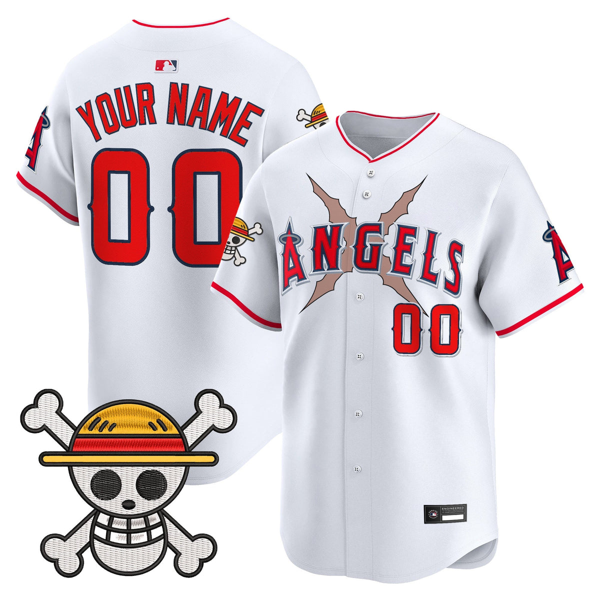 Los Angeles Angels x OP Vapor Premier Limited Custom Jersey - Stitched