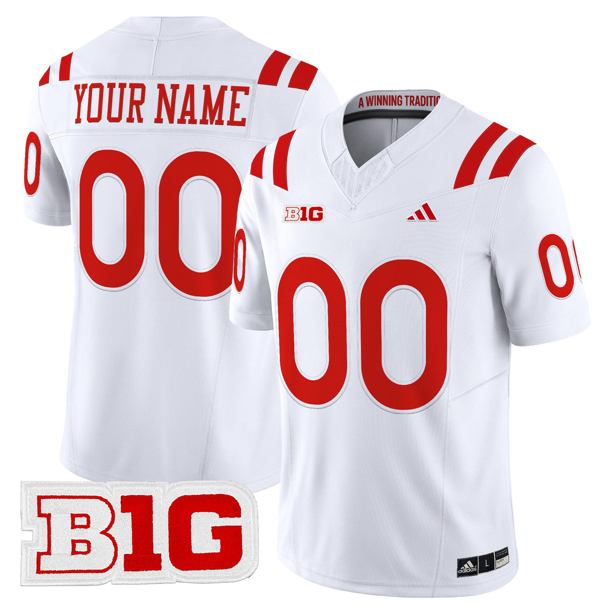 Nebraska Cornhuskers 2026 Vapor Limited Custom Jersey - Stitched