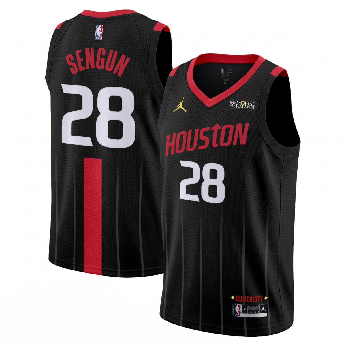 Alperen Şengün #28 Houston Rockets Jersey - All Stitched