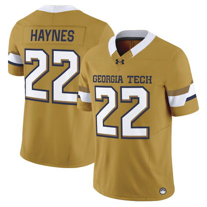 Men's Georgia Tech Yellow Jackets 2026 Vapor Limited Jersey - All stitched
