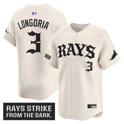 Tampa Bay Rays 'Old English Edition' Vapor Premier Limited Jersey - All Stitched