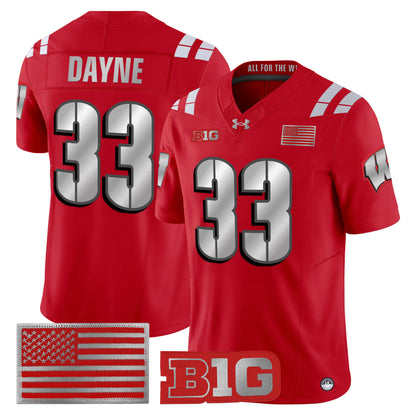 Wisconsin Badgers 2026 Lambeau Vapor Limited Jersey - All Stitched