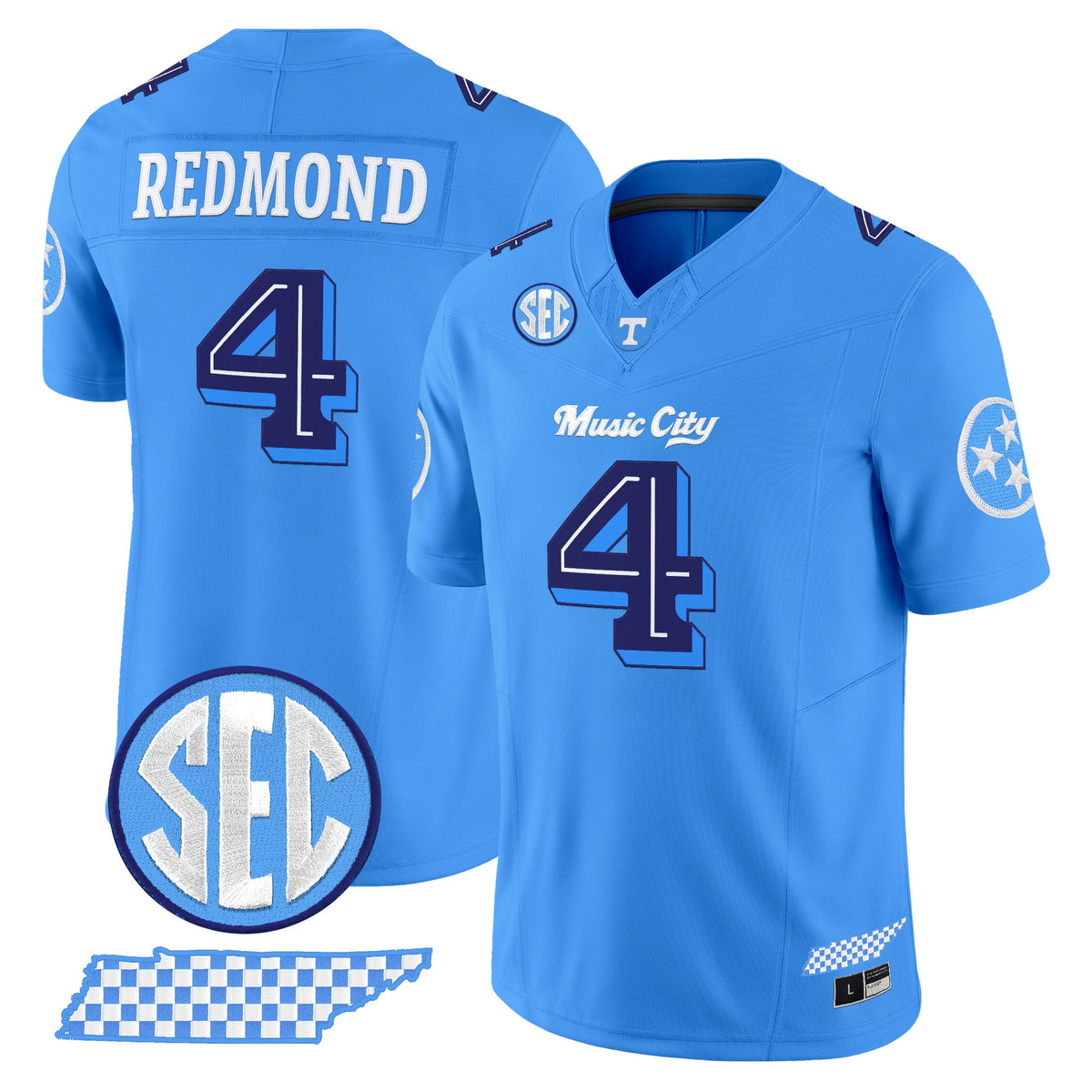Men's Tennessee Volunteers 'Music City Edition' Vapor Limited Jersey - All Stitched