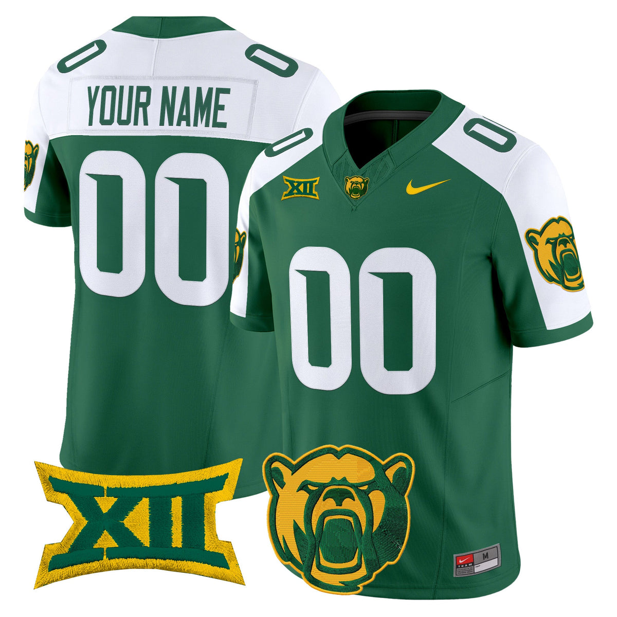 Baylor Bears 2026 Vapor Limited Custom Jersey - Stitched