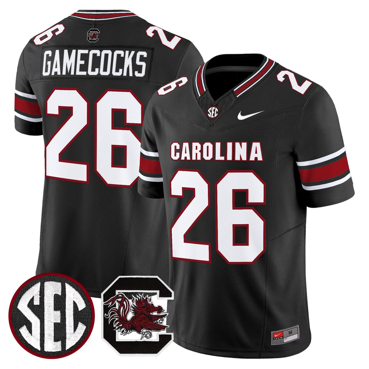 Men's South Carolina Gamecocks 2026 Vapor Limited Jersey V2 - All Stitched
