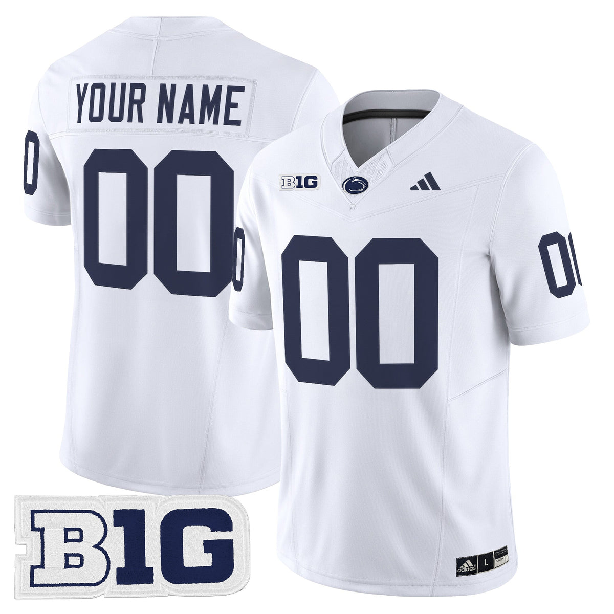 Penn State Nittany Lions 2026 Vapor Limited Custom Jersey - All Stitched
