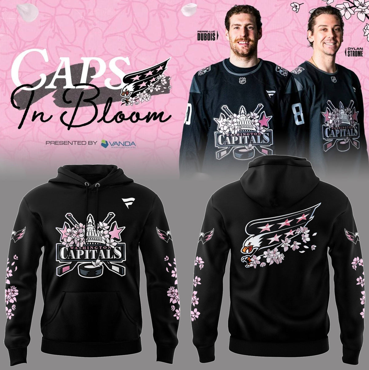 WSH Cherry Blossom 2026 Hoodie - Printed n1
