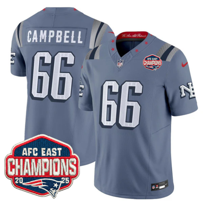 NE 2025 "Rivalries" AFC East Champions Vapor Limited Jersey - Stitched