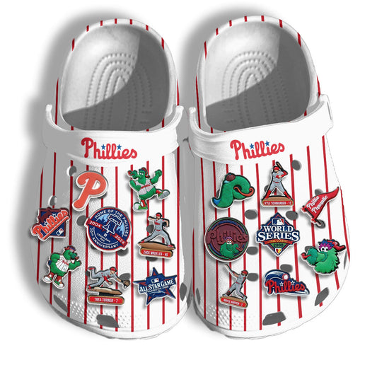 PHI 2026 White clogs - Charms Gift Set