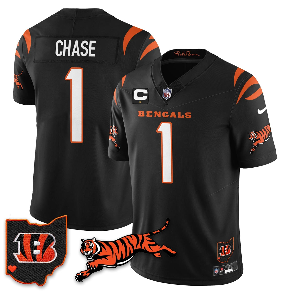 CIN Vapor F.U.S.E. Limited Jersey N1 - Stitched