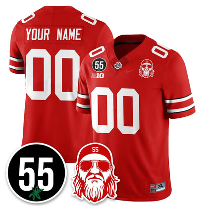 Custom OSU Vapor Limited Jersey - Nick Mangold Patch - Stitched
