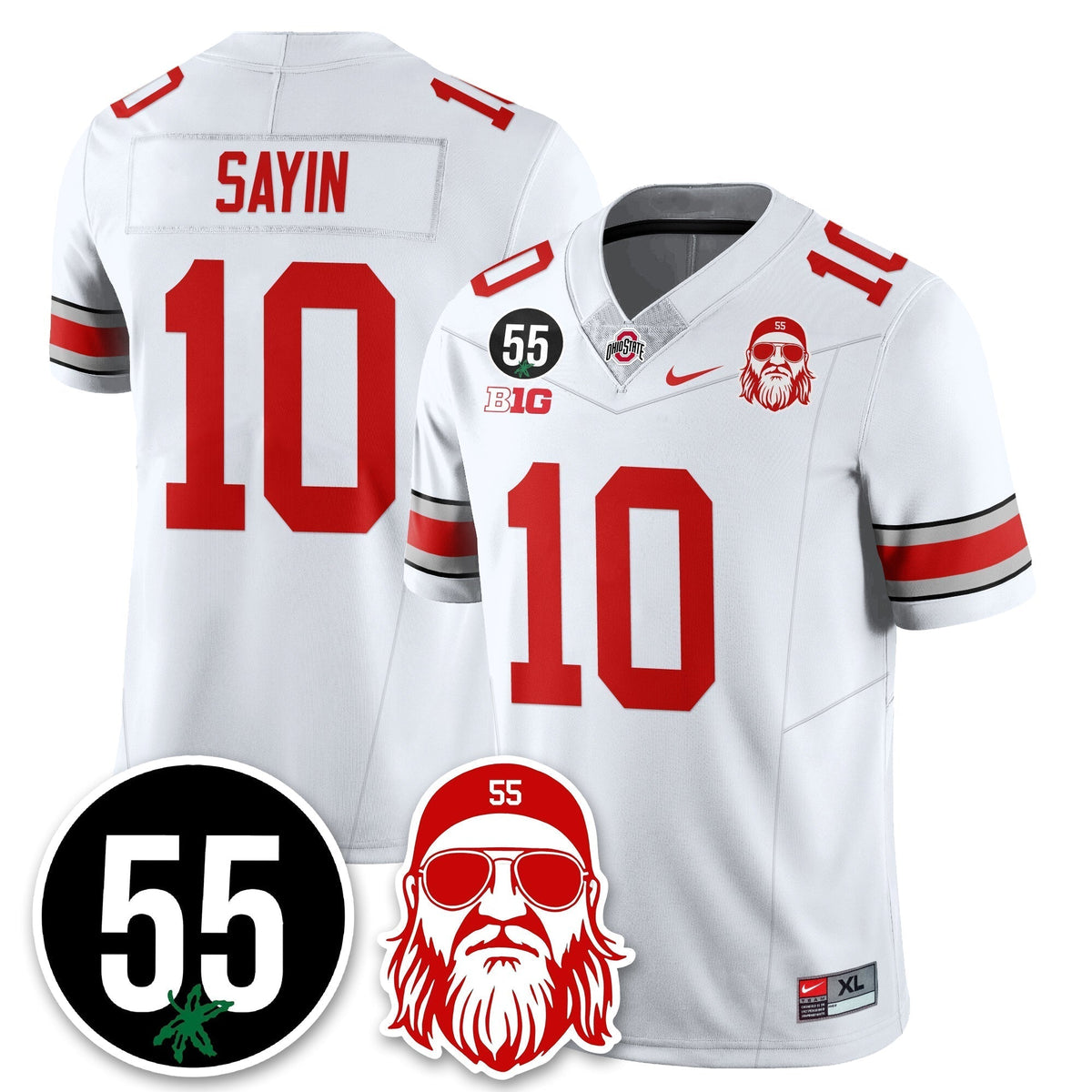 OSU Vapor Limited Jersey - Nick Mangold Patch - Stitched