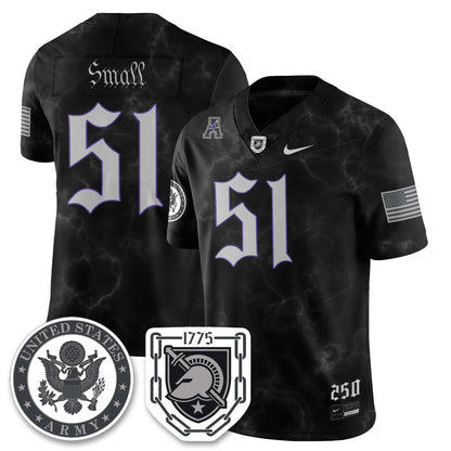 Army Black Knights Vapor Limited Jersey - 250 Years of Service and Sacrifice - Stitched