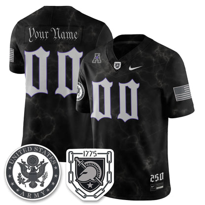 Army Black Knights Vapor Limited Jersey - 250 Years of Service and Sacrifice - Stitched