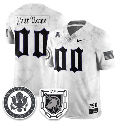 Army Black Knights Vapor Limited Jersey - 250 Years of Service and Sacrifice - Stitched