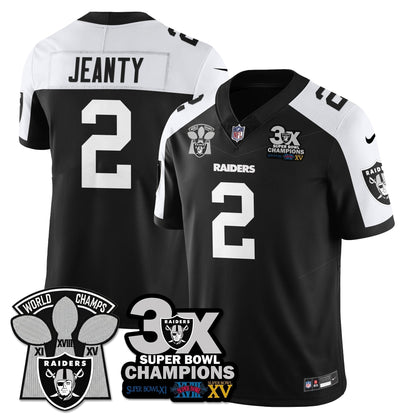 LVR 3-Time Champions Patch Vapor Limited Jersey - Stitched