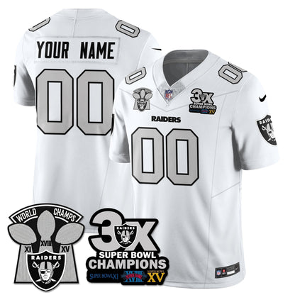 LVR 3-Time Champions Patch Vapor Limited Jersey - Stitched