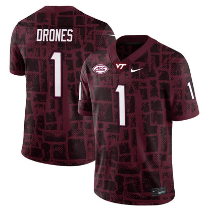 Virginia Tech Football Vapor Limited Jersey - Stitched