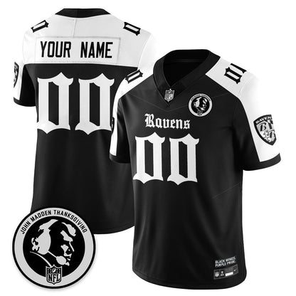 BAL Gothic Vapor Limited Jersey - John Madden Patch - Stitched