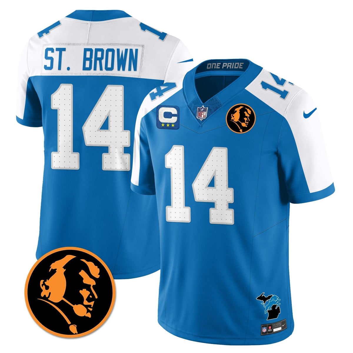 DET Vapor Limited Jersey - John Madden Patch - Stitched