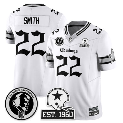 DAL Gothic Vapor Limited Jersey - John Madden Patch - Stitched
