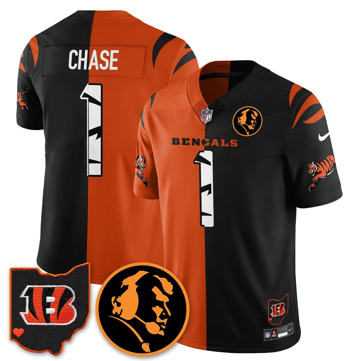 CIN Vapor Limited Jersey - John Madden Patch - Stitched