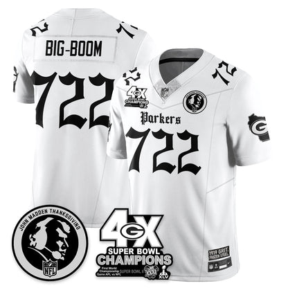 GB Gothic Vapor Limited Jersey - John Madden Patch - Stitched