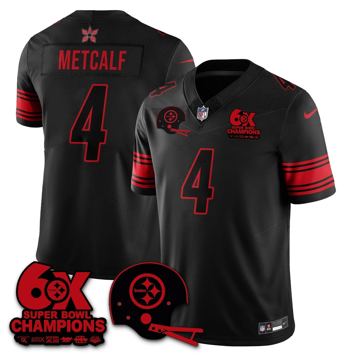 PIT 'Stranger Things Edition' Vapor Limited Jersey - Stitched