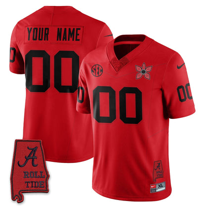 Custom BAMA 'Stranger Things Edition' Vapor Limited Jersey - Stitched