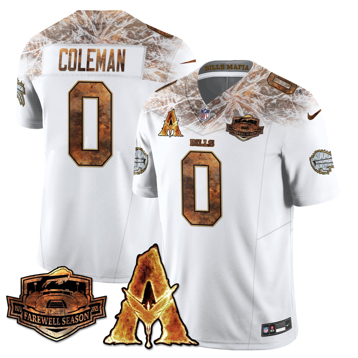 BUF x Avatar 3 Fire and Ash Jersey V2 - All Stitched